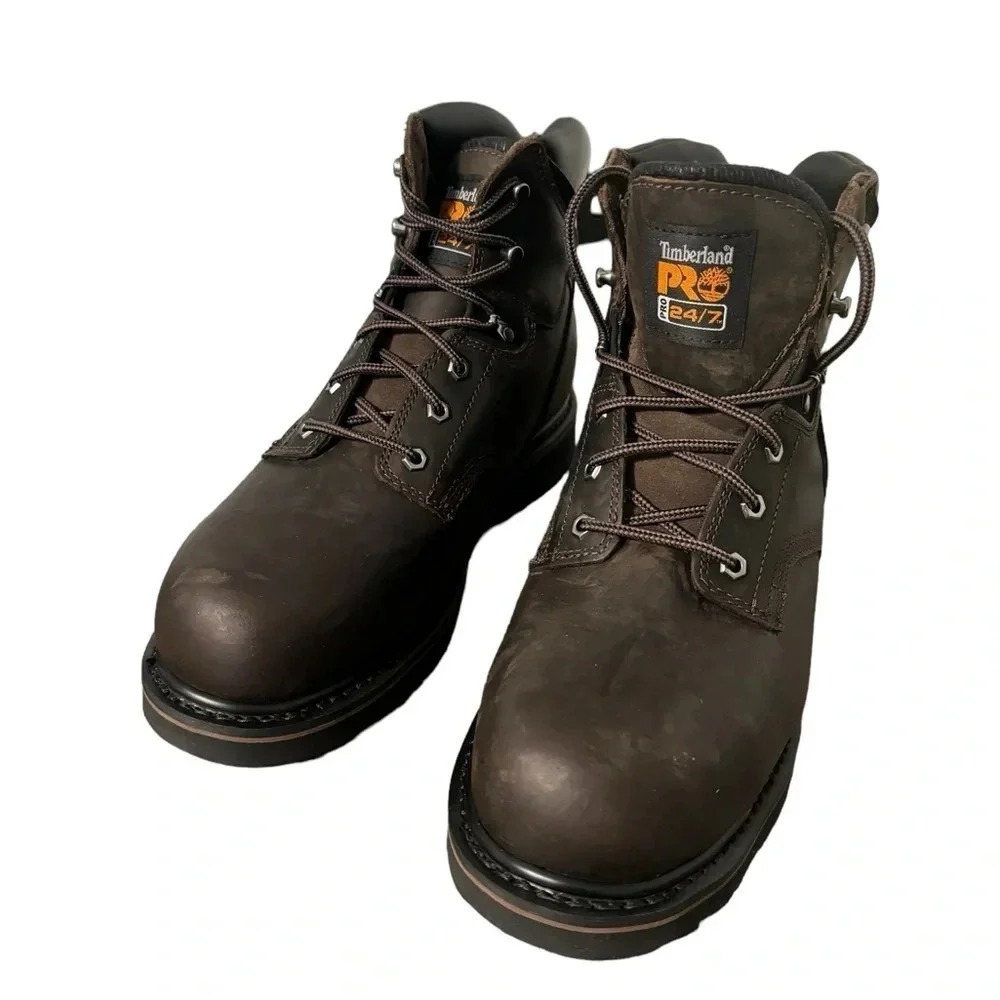 🥾 Timberland PRO Men’s Brown Chukka‎ Industrial Work Boots 🥾